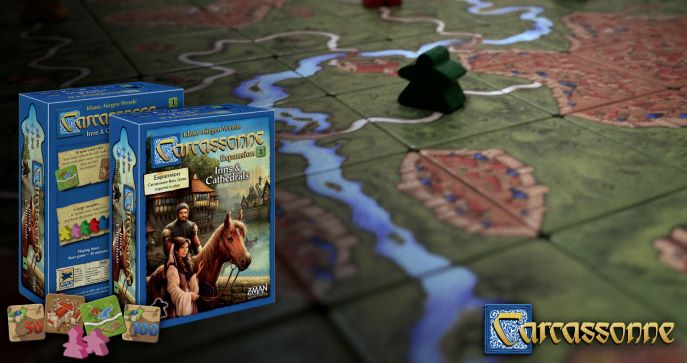 Carcassonne expansion 1 board game cover