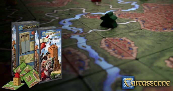 Carcassonne expansion 4 board game cover