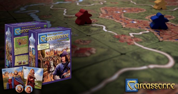 Carcassonne expansion 6 board game cover