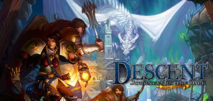 Descent second edition board game cover image