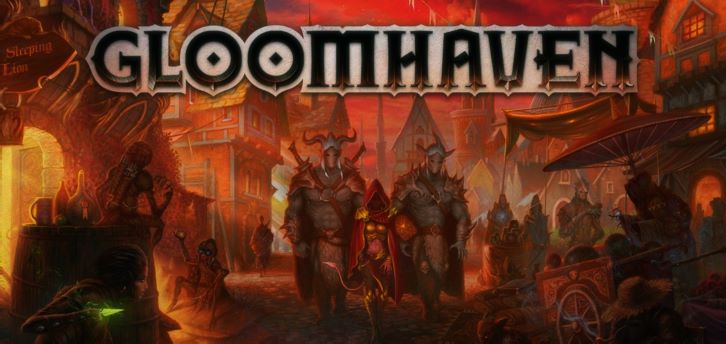 Gloomhaven role playing board game cover image