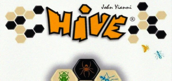 Hive two-player board game cover