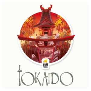 Tokaido board game temple logo