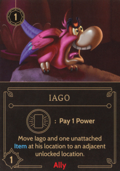 Iago, Villainous Ally card