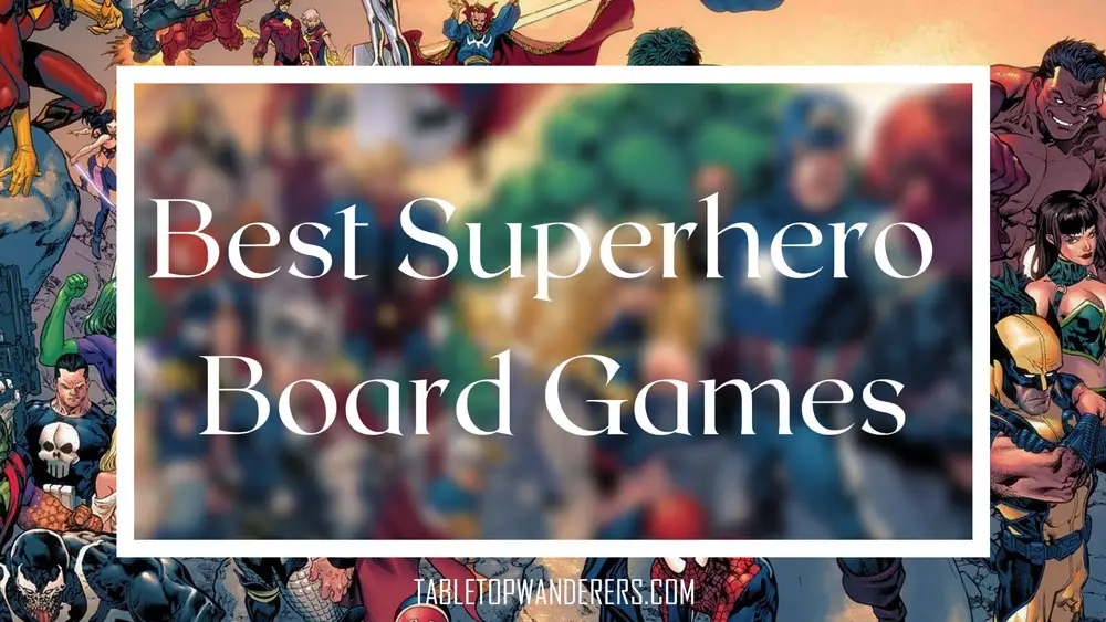 Best Superhero board games article image