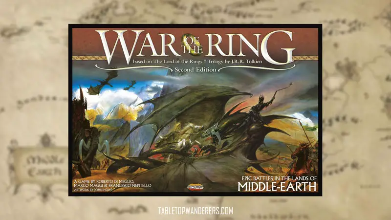 Best Area Control Board Games - war of the ring cover image