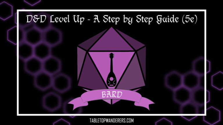 D D Bard Level Up A Step By Step Guide 5e TGW   Bard Level Up Guide Cover 01 Tabletopwanderers 768x432 