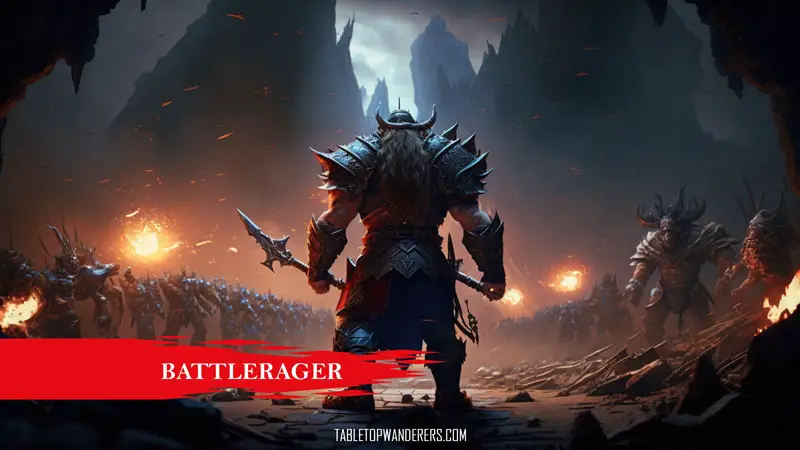 battlerager barbarian 5e artwork