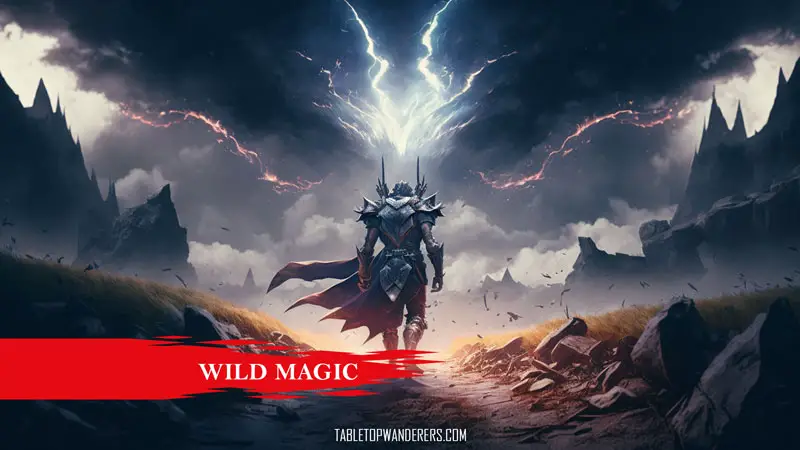 wild magic barbarian 5e artwork