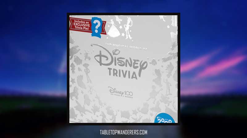 disney board games trivia game box image on a blurred background